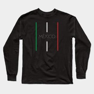 Lineas Mexico Long Sleeve T-Shirt